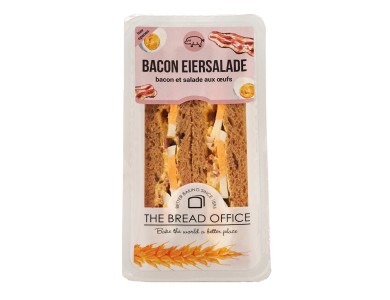 Sandwich bacon eiersalade meergranen