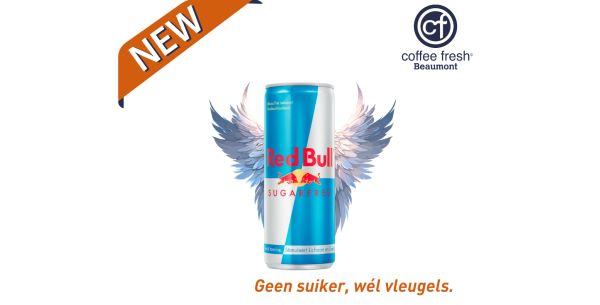 Nieuw: Redbull Sugar Free