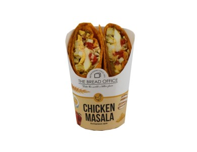 Wrap chicken Masala - vers