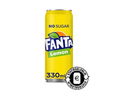 Fanta Lemon Zero Sleek blik