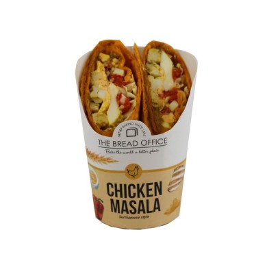 Wrap chicken Masala - vers