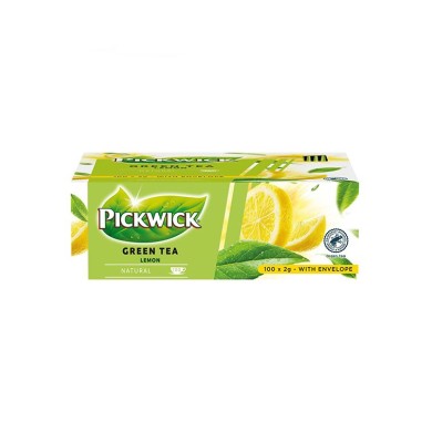 Pickwick Green Tea Original Lemon (tray 6x100st)