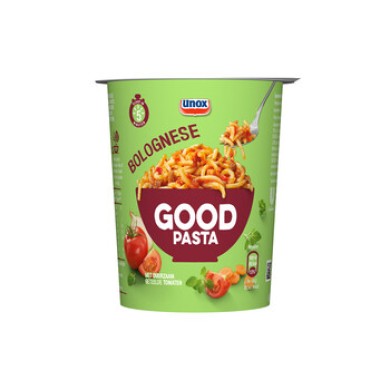 Noodles bekercup Pasta Bolognese - Unox - 350ml.