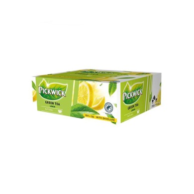 Pickwick Green Tea Original Lemon (tray 6x100st)